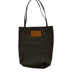 Detroit Denim Co Crypton Tote Bag Brown Book Purse Travel Academia